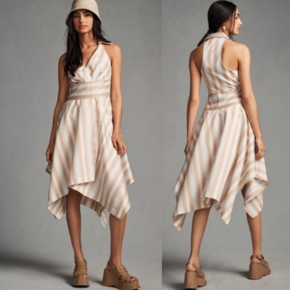 Anthropologie Maeve Handkerchief Dress